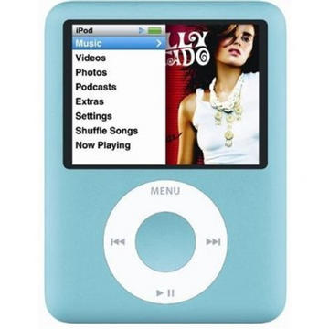 Apple iPod nano 8GB (Blue) MB249J/A 第3世代