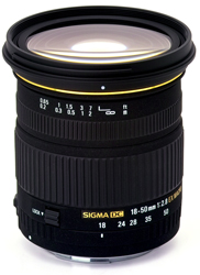 SIGMA 18-50mm F2.8 EX DC MACRO (Nikon Fマウント/APS-C)
