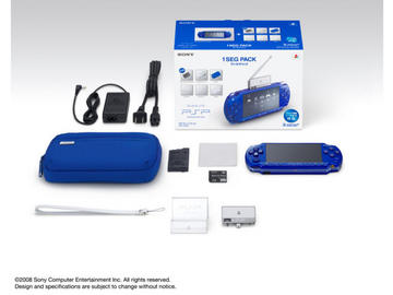 SONY PlayStation Portable ワンセグパック（メタリックブルー）PSPJ-20004