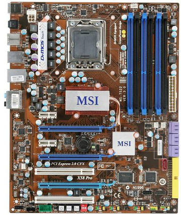 MSI X58 Pro X58/LGA1366/ATX/DDR3