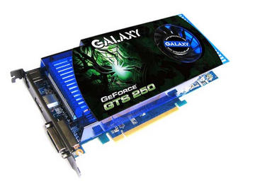 GALAXY(GALAX) GF PGTS250/512D3 GeForceGTS250/512MB(DDR3)/PCI-E