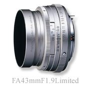 PENTAX FA 43mm F1.9 Limited Silver (PENTAX Kマウント)