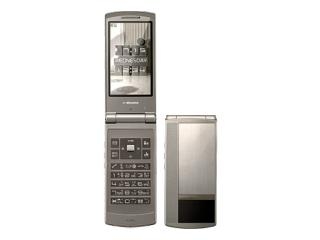 NEC docomo FOMA SMART series N-09A シルバーメタル (3G携帯)