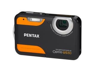PENTAX Optio WS80 ブラック プラス オレンジ Optio WS80 BO