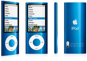 Apple iPod nano 8GB (Blue) MC037J/A 第5世代