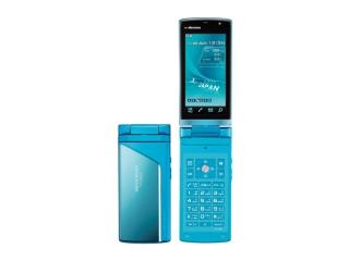 Fujitsu docomo FOMA PRIME series F-01B BLUE (3G携帯)