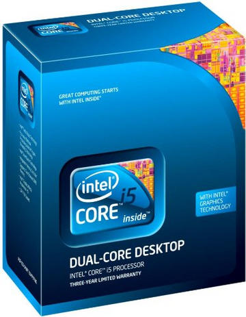 Intel Core i5-661 (3.33GHz/TB:3.6GHz) BOX LGA1156/2C/4T/L3 4M/GPU 900MHz/TDP87W