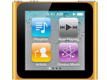 Apple iPod nano 8GB (2010/オレンジ) MC691J/A 第6世代