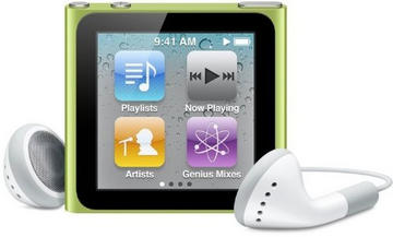 Apple iPod nano 8GB (2010/グリーン) MC690J/A 第6世代
