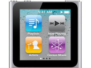 Apple iPod nano 8GB (2010/シルバー) MC525J/A 第6世代