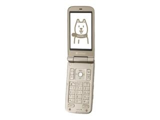 SHARP 【買取不可】 SoftBank PANTONE 3 001SH ゴールド (3G携帯)