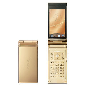 Fujitsu docomo FOMA PRIME series F-01C GOLD (3G携帯)