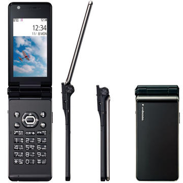 Panasonic docomo FOMA SMART series P-01C Onyx Black (3G携帯)