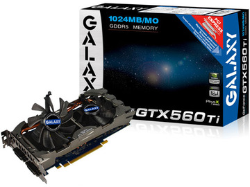 GALAXY(GALAX) GF PGTX560TI-OC/1GD5 SHURIKEN GTX560Ti 1GB(GDDR5)/PCI-E