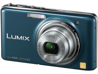 Panasonic LUMIX DMC-FX77-A スエードブルー