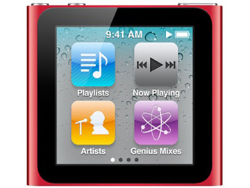 Apple iPod nano 16GB (2010/レッド) MC699J/A 第6世代