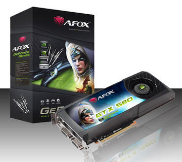 AFOX AF580-1536D5H1  GeForce GTX580/1536MB(GDDR5)/PCI-E