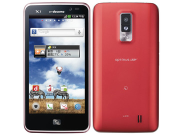 LG電子 docomo NEXT series Optimus LTE L-01D Red