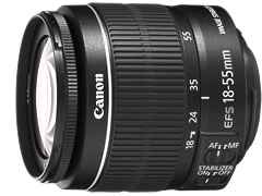Canon EF-S 18-55mm F3.5-5.6 IS II (Canon EF-Sマウント/APS-C)