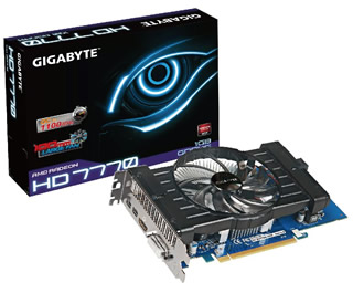 GIGABYTE GV-R777OC-1GD HD7770/1GB(GDDR5)/PCI-E
