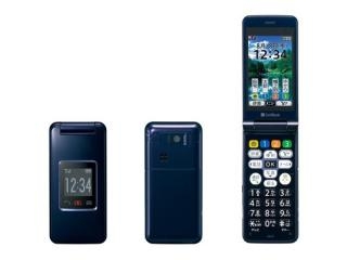 SHARP 【買取不可】 SoftBank かんたん携帯 108SH ネイビー (3G携帯)