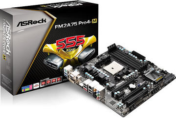 ASRock FM2A75 Pro4-M A75/SocketFM2/MicroATX
