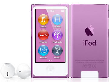 Apple iPod nano 16GB (2012/パープル) MD479J/A 第7世代