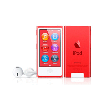 Apple iPod nano 16GB (2012/RED) MD744J/A 第7世代
