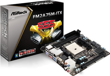 ASRock FM2A75M-ITX A75/SocketFM2/Mini-ITX