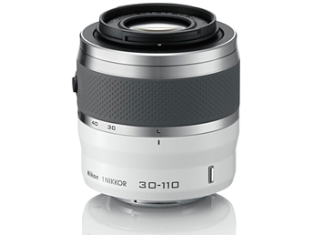 Nikon 1 NIKKOR VR 30-110mm F3.8-5.6 ホワイト (Nikon 1 マウント)