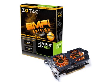 ZOTAC GeForce GTX 660 AMP! Edition(ZT-60902-10M) GTX660/2GB(GDDR5)/PCI-E