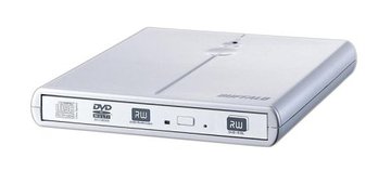 BUFFALO DVSM-P58U2/B-WH DVD±R x8 USB外付け/ポータブル