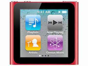 Apple iPod nano 8GB (2010/RED) MC693J/A 第6世代