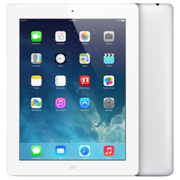 au iPad（第4世代） Wi-Fi+Cellular 128GB ホワイト ME407J/A
