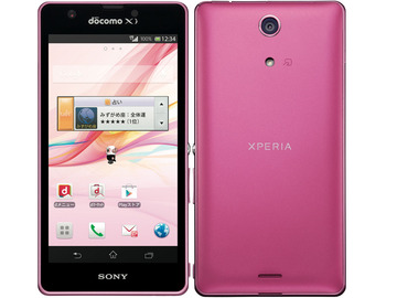 SonyMobile docomo Xperia A SO-04E Pink