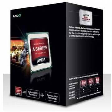 AMD A8-6600K(3.9GHz/TC:4.2GHz) BOX FM2/4C/L2 4MB/HD8570D 844MHz/TDP100W