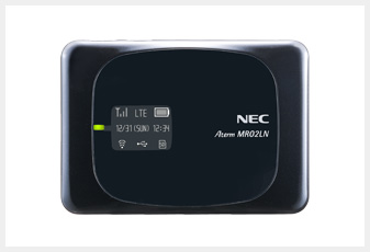 NECアクセステクニカ 【SIMフリー】 Aterm MR02LN ブラック