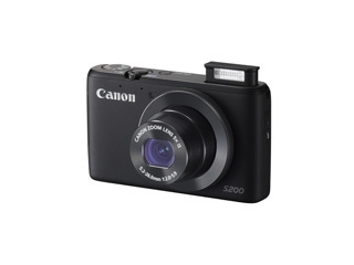 Canon PowerShot S200 ブラック