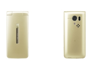 SHARP 【買取不可】 SoftBank THE PREMIUM 10 WATERPROOF 301SH ゴールド (3G携帯)