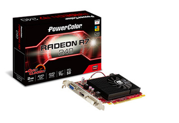POWERCOLOR AXR7 240 2GBD3-HE/OC Radeon R7 240/2GB(DDR3)/PCI-E/OC版