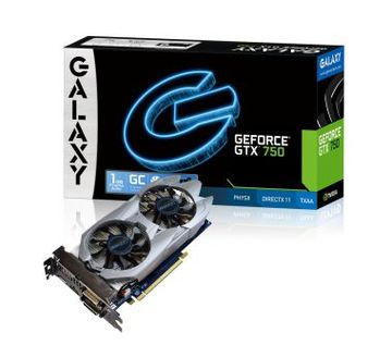 GALAXY(GALAX) GF PGTX750-OC/1GD5 GTX750/1GB(GDDR5)/PCI-E/OC版