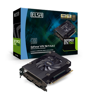 ELSA GeForce GTX 750 Ti 2GB S.A.C(GD750-2GERT) GTX750Ti/2GB(GDDR5)/PCI-E/OC版 