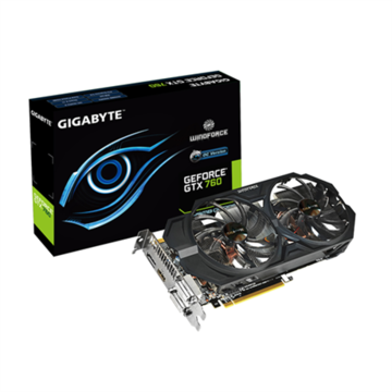 GIGABYTE GV-N760WF2OC-2GD GTX760/2GB(GDDR5)/PCI-E/OC版