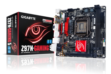 GIGABYTE GA-Z97N-Gaming 5 Z97/LGA1150/11ac無線LAN/Mini-ITX