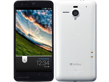 SHARP SoftBank AQUOS PHONE Xx 206SH ラスターホワイト