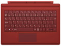 Microsoft Surface Pro タイプ カバー RD2-00009 (Pro3/Pro4/Pro用) レッド