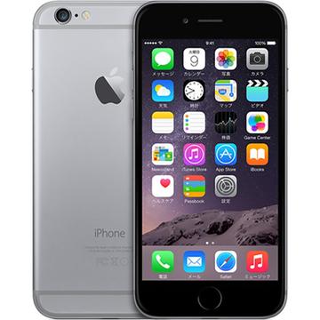 Apple au iPhone 6 64GB スペースグレイ MG4F2J/A