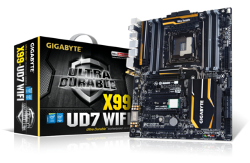 GIGABYTE GA-X99-UD7 WIFI X99/LGA2011-v3(DDR4)/11ac無線LAN/Dual M.2/SATA Express/ATX