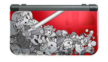 Nintendo Newニンテンドー3DS LL（大乱闘スマッシュブラザーズ エディション） RED-S-RBAA