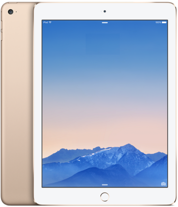 Apple au iPad Air2 Cellular 128GB ゴールド MH1G2J/A